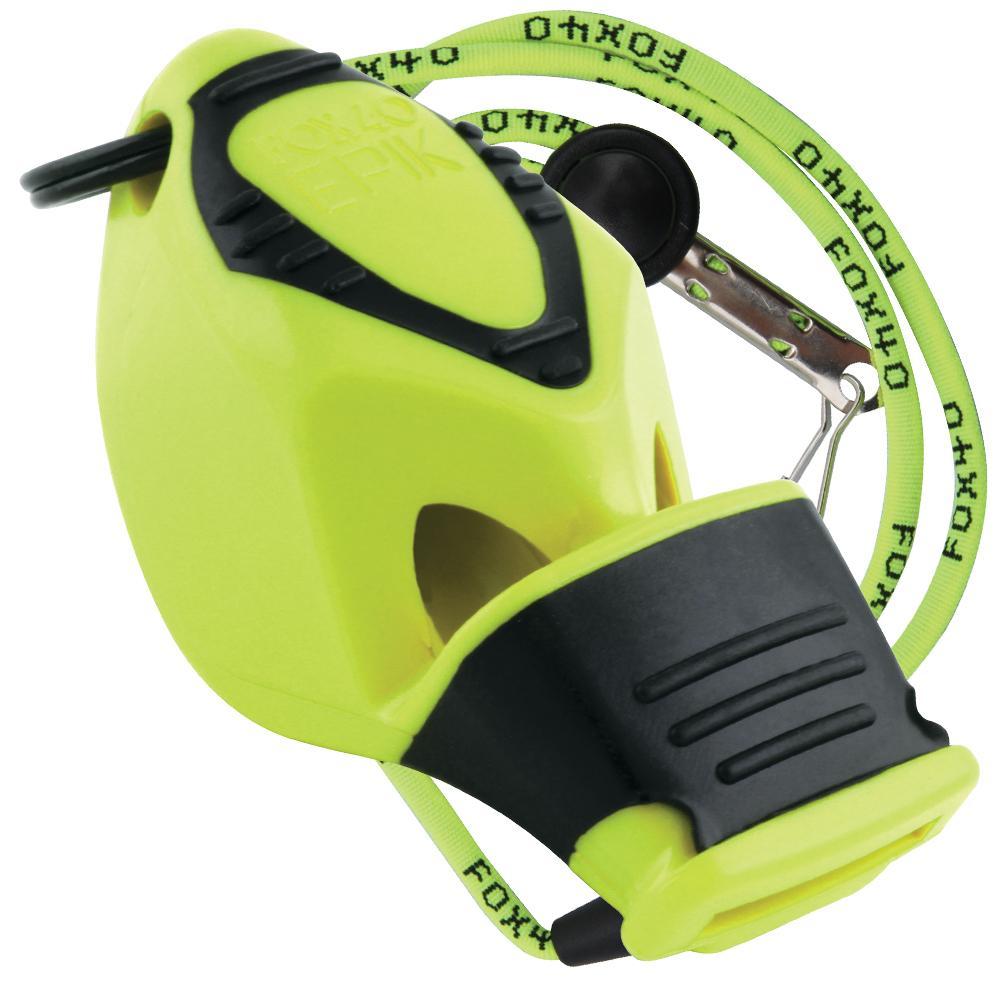 Fox 40 EPIK CMG Whistle Rescue Safety Referee NEON YELLOW W/ LANYARD ЛУЧШАЯ ЦЕННОСТЬ!