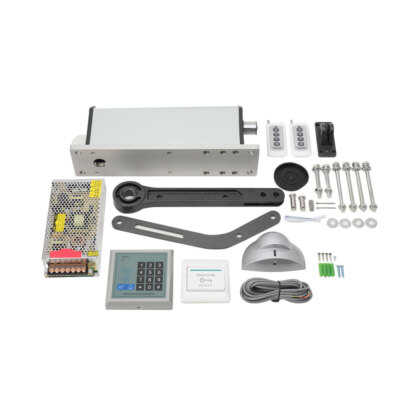 Automatic Electric Handicap Swing Door Opener kit Silver w/Remote Controller