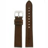 Watch Band Dark Brown Genuine Leather Buffalo Grain 18mm - 26mm