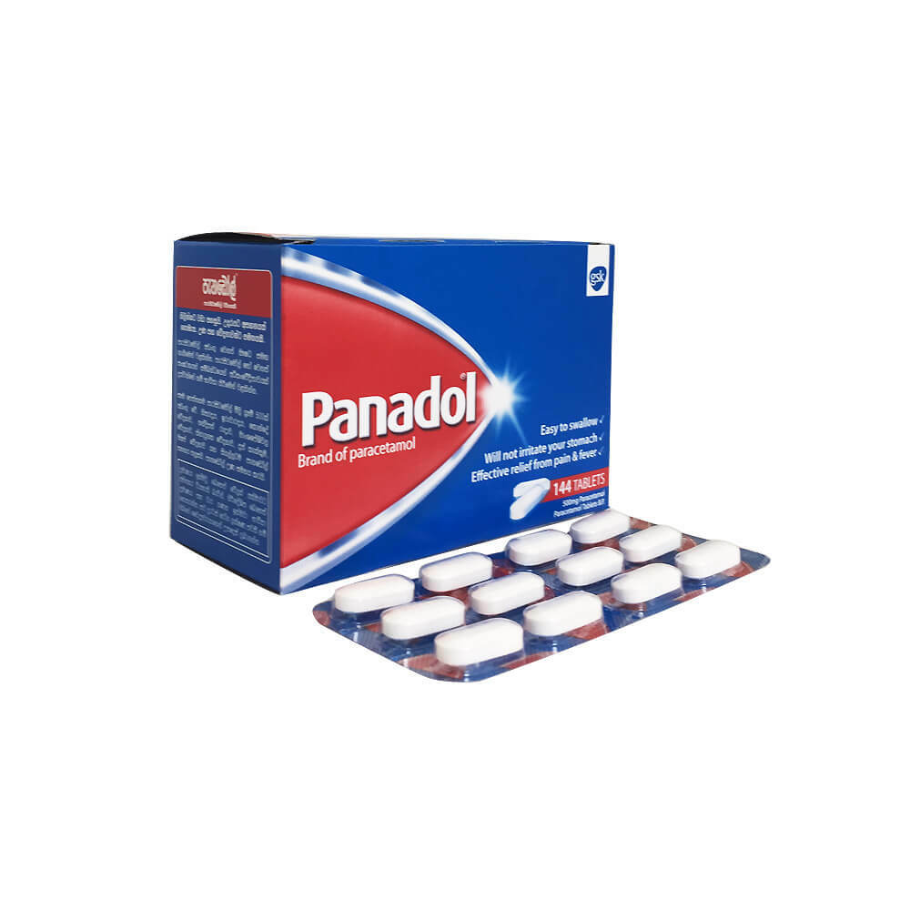 Купить Обезбаливающее Panadol 500mg paracetamol 144 tablets effective ...