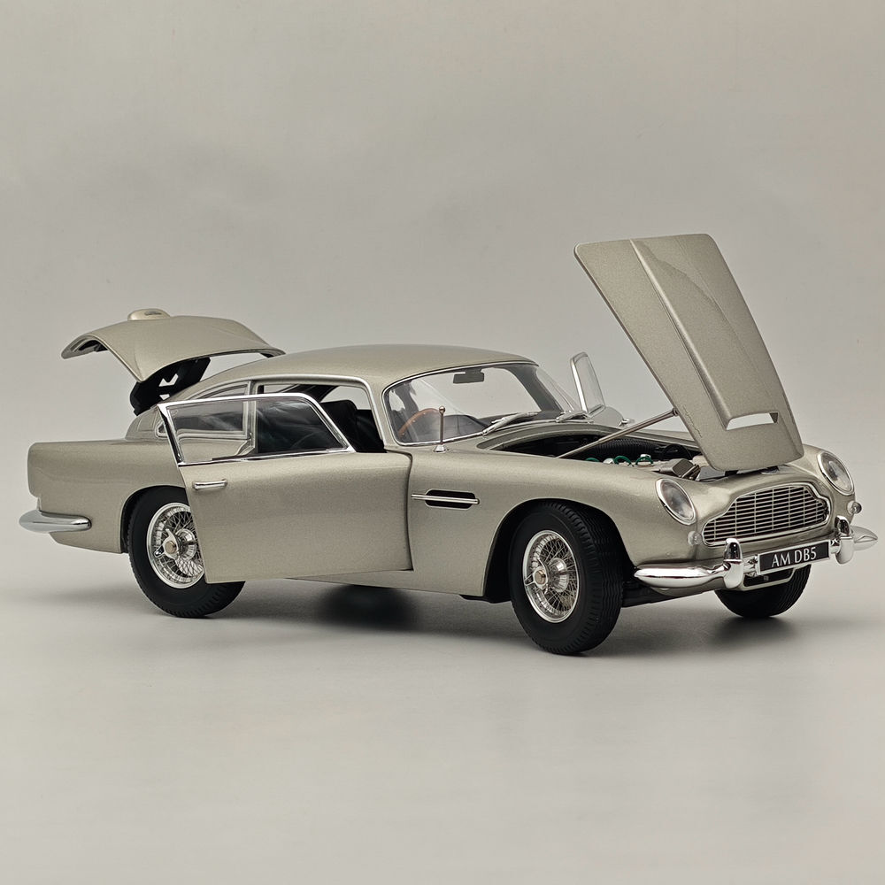 アストンマーチン　DB5 1/18 Aston Martin DB5 Silver Diecast Car Model Collection | eBay