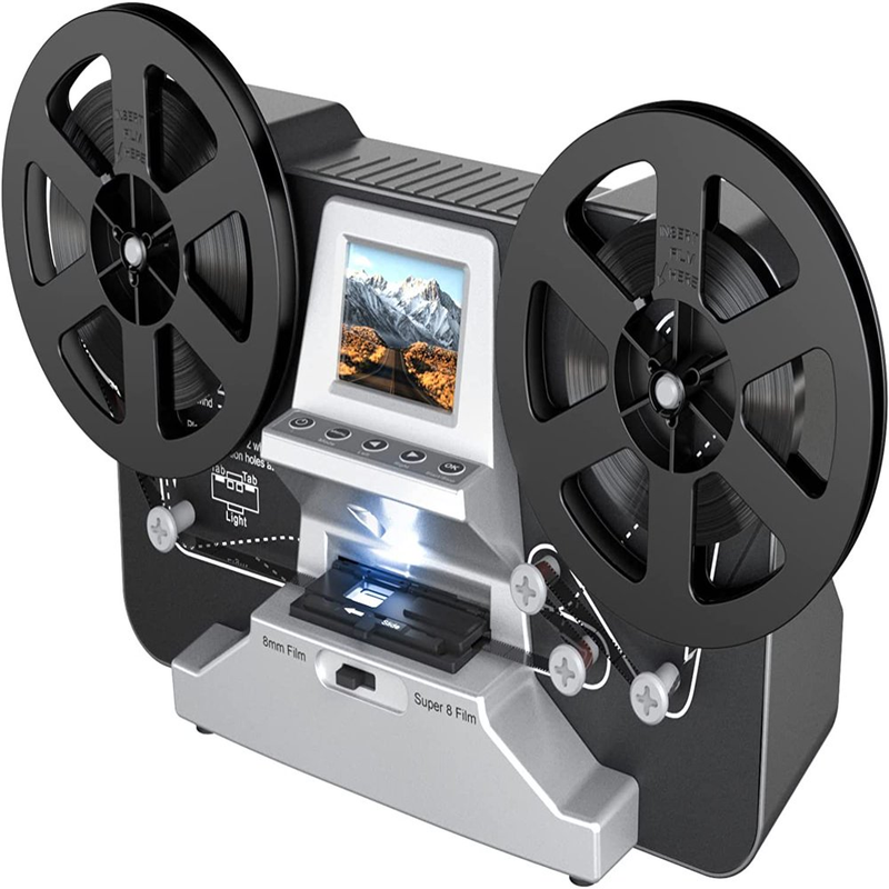 8Mm & Super 8 Reels to Digital Moviemaker Film Sanner Converter, Pro F