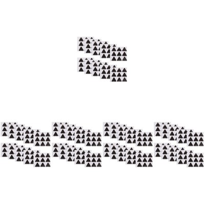  50 pcs Warning Scald Sign Decal High Temperature Color Change Equipment Warning