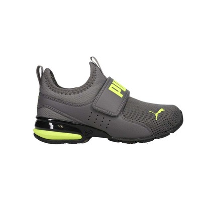 

Puma Axelion Slip On Ps Boys Серые кроссовки Повседневная обувь 37675111, Grey, Puma Axelion Slip On Ps