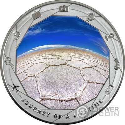 SALAR DE UYUNI Journey Lifetime 1 Oz Monnaie Argent 1000 Francs Cameroon 2025