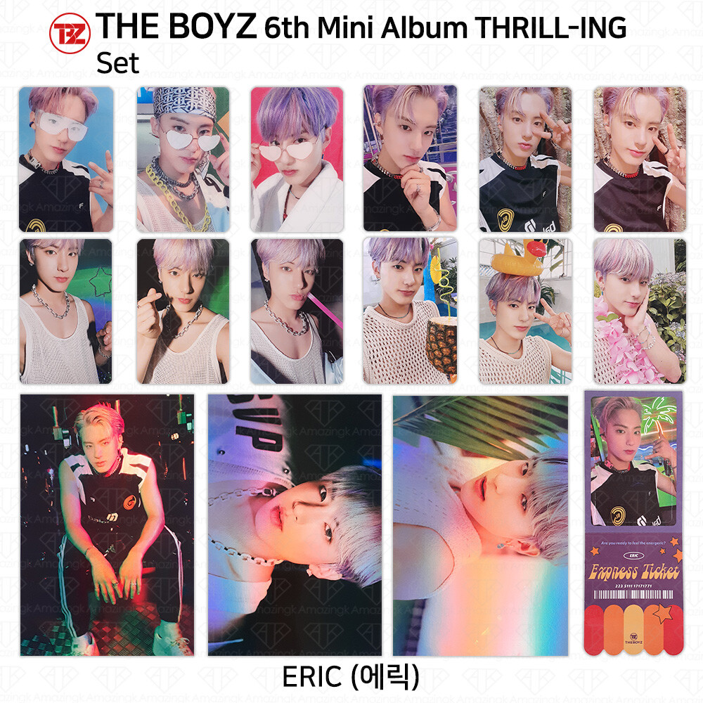 THE BOYZ エリックTHE B LAND ブランケット フォトカード MD