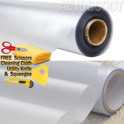 48" x 48" Frosted Glass Film Static Cling Office Bathroom Window Tint 4ft x 4ft