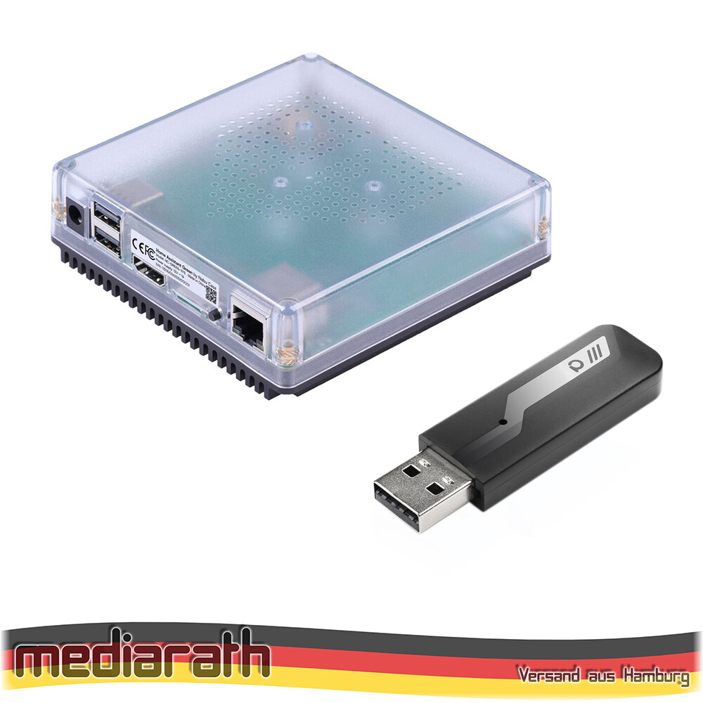 Home Assistant Green Smart Home Hub 2X USB, Gigabit LAN, MicroSD opt. Conbee III