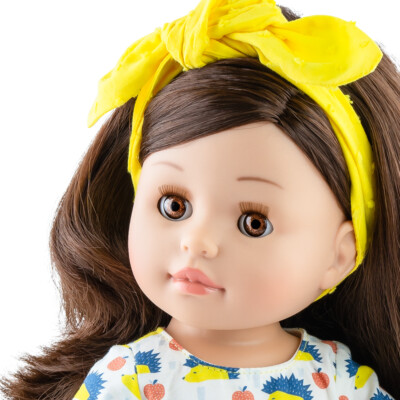 Paola Reina 06035 Soy Tu EMILY Vinyl Doll 42 cm. / 17 in. with Vanilla Scent NEW