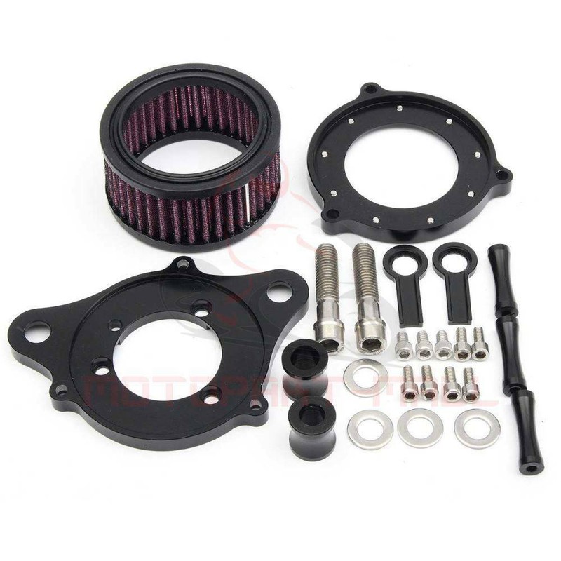 Air Cleaner Intake Filter Kit For Harley Sportster XL883 XL1200 1988-2022 48 72