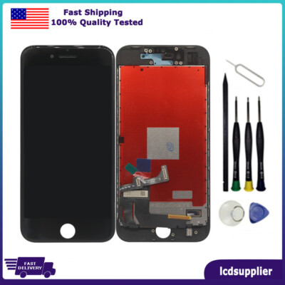 For iPhone SE 3rd Gen 2022 Display LCD Touch Screen Digitizer Replacement +Tools