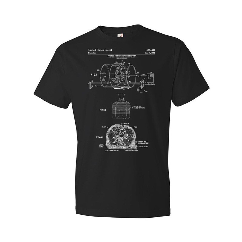 MRI Machine Patent Shirt Physician Gift Medical Shirt Surgeon Gift