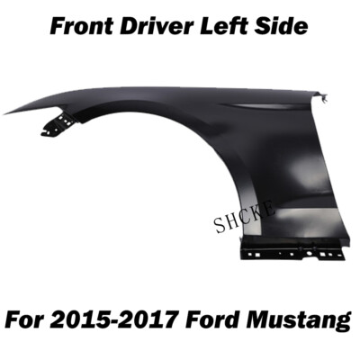 Fender For 2015-2017 Ford Mustang Front Driver Side Primed Steel