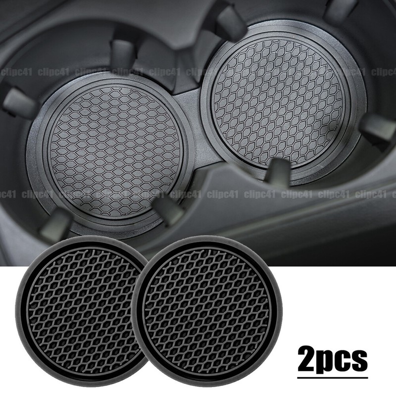 Aazon.co: Sylvil 4 PCS Car Cup Holder Coaster, Non-Slip 2.75 Inch - Foto 12