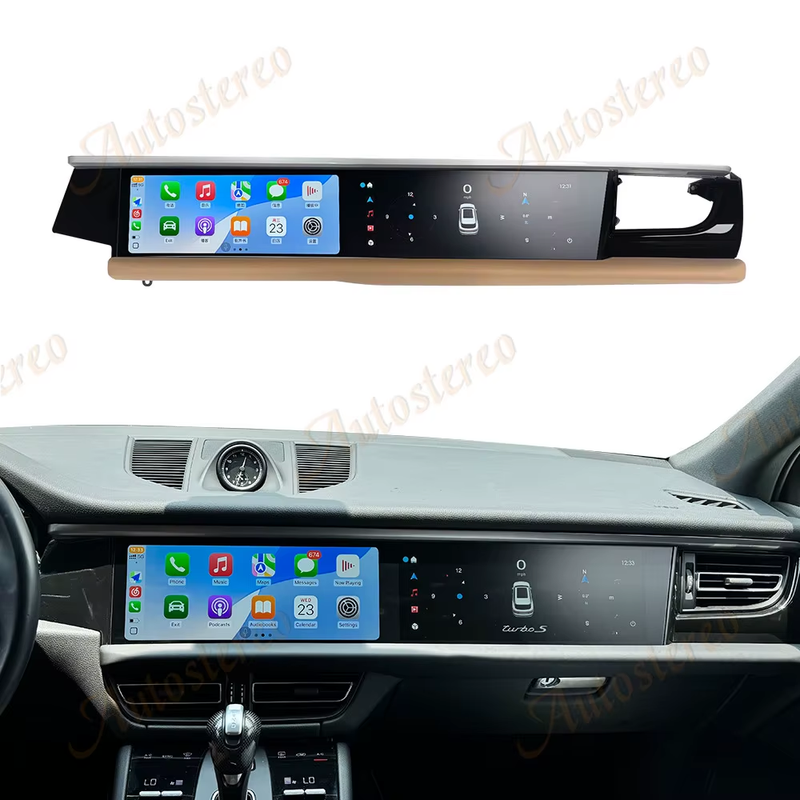 Android Dual Screen For Porsche Macan PCM5 2018-2024 Car Radio Multimedia Playe