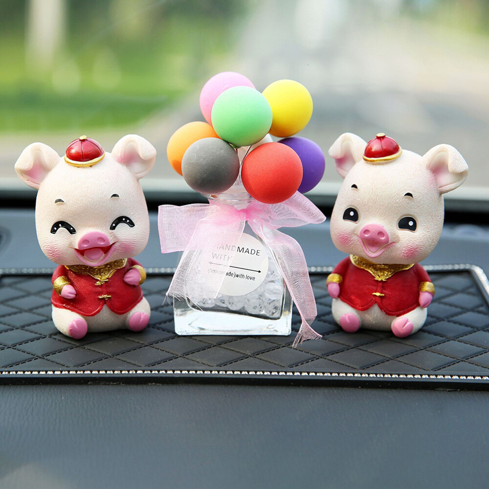 1PC Beautiful Head-Shaking Creative Cute Pig Decor for ...