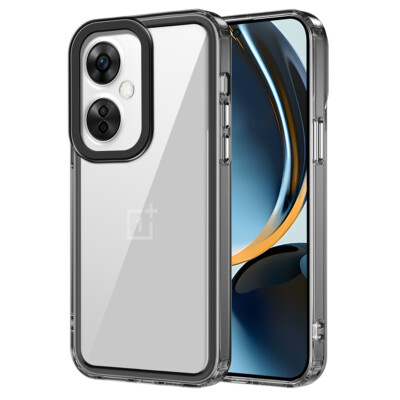 Premium Clear Back TPU Case With Coloured Edge For OnePlus ACE2 Nord CE3 Nord 2T