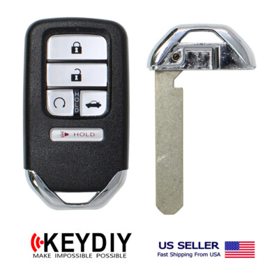 KEYDIY Smart Car Key Remote Honda Type 5B With Remote Start ZB10-5 for KD-X2