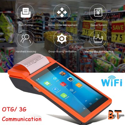 Bisofice All in One POS PDA Receipt Printer Wireless Smart POS Terminal US U2K1