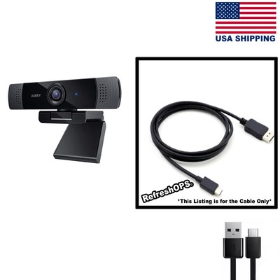 AUKEY PC-LM1A Full HD Webcam USB Cable Transfer Cord Replacement