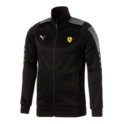 

Спортивная куртка Puma Sf Race T7 с полной молнией, мужская повседневная спортивная верхняя одежда размера  53, Черный, Puma Sf Race T7 Full Zip Track Jacket
