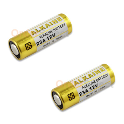 2 PACK Battery A23 23A 21/23 MN21 23AE Car Remote FOB Control Doorbell US HOT!
