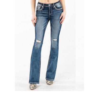 

Женские американские джинсы Miss Me Bootcut, Medium wash