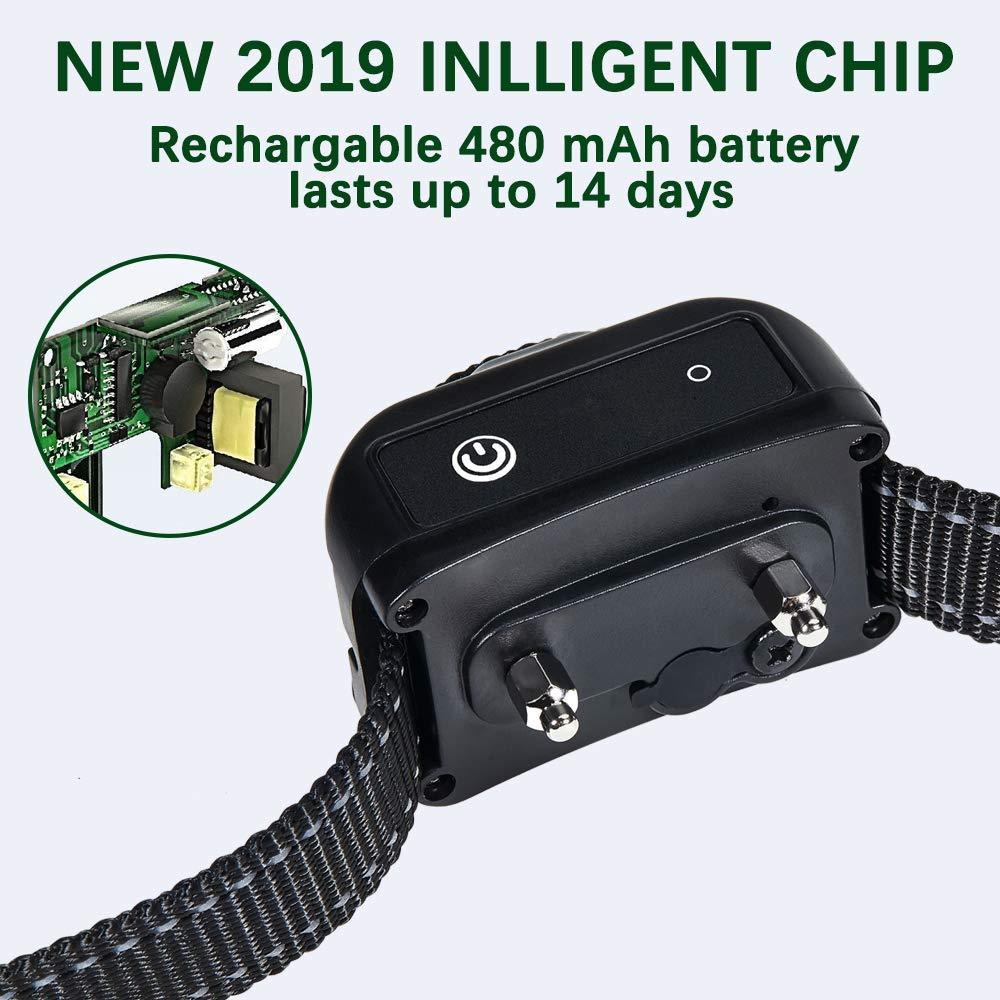 Nevoc Bark Collar, [Newest 2019] Dog Bark Collar for Large/Medium/Small Dog, Upg