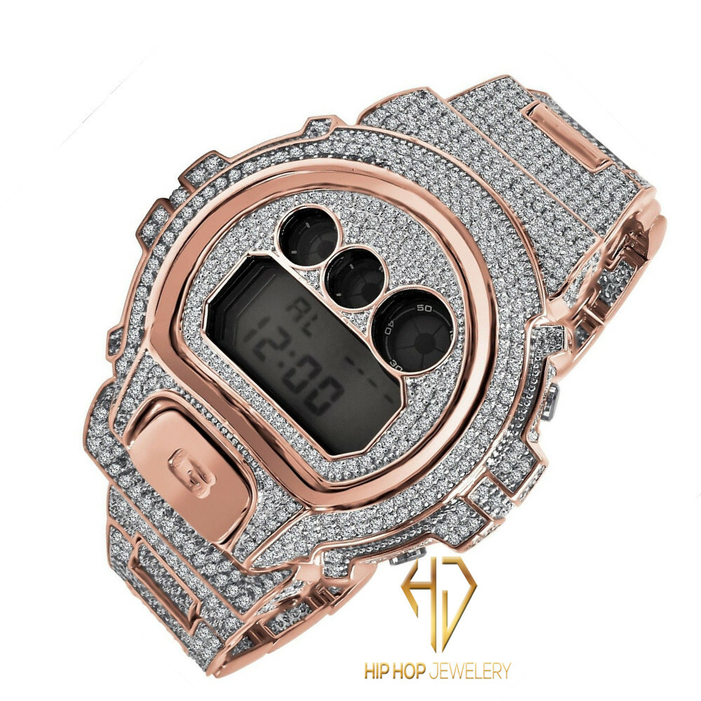 Casio G-Shock Custom DW 6900-Diverso Rose Gold 2 Tone Finish Casio G-Shock Custom DW 6900-Diverso Rose Gold 2 Tone Finish