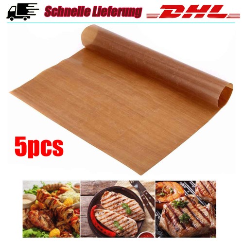Dauerbackfolie im 5er Set wiederverwendbares Premium Backpapier bis 280℃