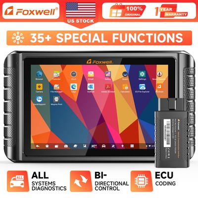 FOXWELL NT1009 All System Car Diagnostic OBD2 Scanner Key Coding Active Test FCA