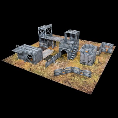 Mantic Games Halo: Flashpoint - Роскошный набор для создания трехмерного ландшафта MGE MGHA103