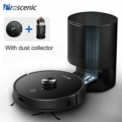 Proscenic M7 Pro Robot Vacuum Cleaner Wet Mop with Automatic Dirt Disposal-Empty