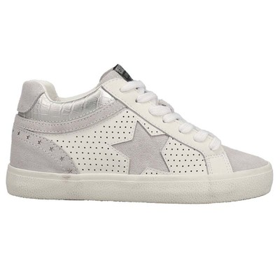 

Vintage Havana Bounce 17 Rhinestone Lace Up Womens Grey, White Sneakers Casual S, Vintage Havana Bounce 17 Rhinestone Lace Up