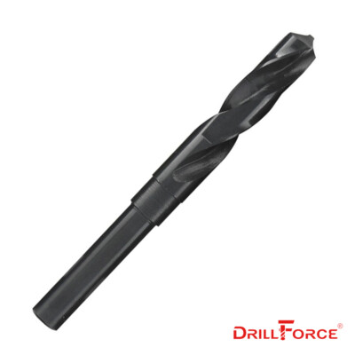 Drillforce 9/16 in. S&D Silver Deming HSS M2 Black Oxide 1/2'' Shank Drill Bit