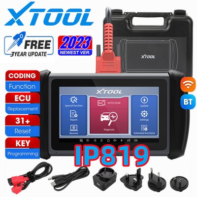 XTOOL IP819 OBD2 Full Systems Scanner Bidirectional Diagnostic Tool ECU Coding 