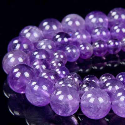 Lavender Amethyst AA Round 4MM 5MM 6MM 7MM 8MM 9MM 10MM 11MM 12MM 13MM Beads