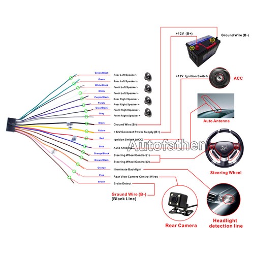 7010b car stereo wiring diagram