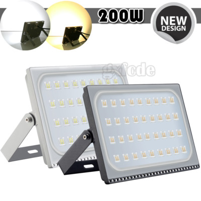 LED Flood Light 500W 300W 200W 150W 100W 50W 30W 20W 10W Outdoor Lamp Spotlight