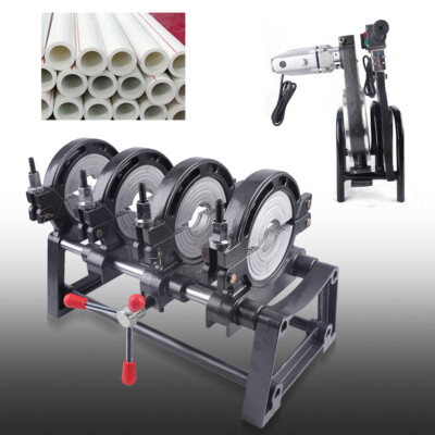 4 Clamps Manual Pipe Fusion WelderPipe Welding Machine for PE HDPE PB PVC Type