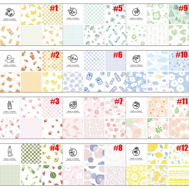 Download Transparent Memo Pad Kawaii Notepad Planner Stickers ...