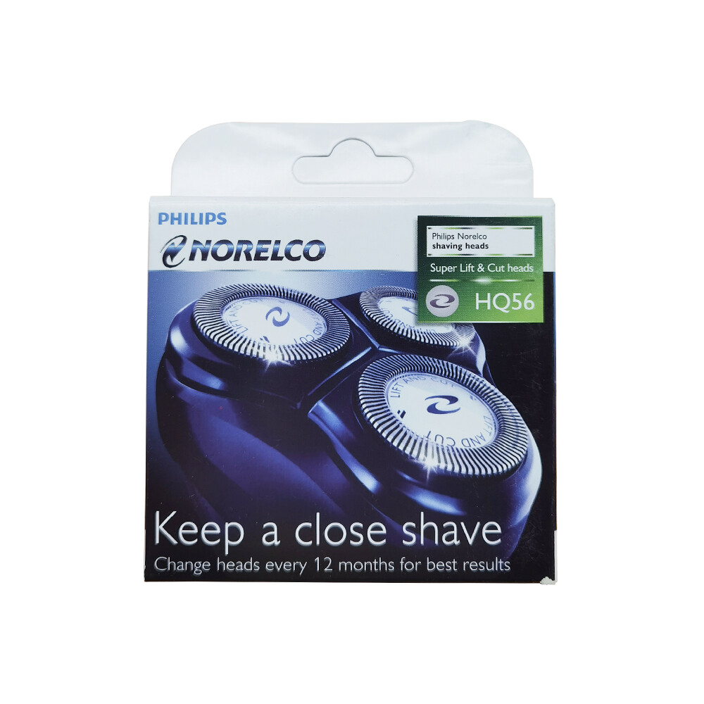 Philips Norelco HQ56 HQ55 HQ4 Plus HQ3 Shaver Heads Shaver Blade