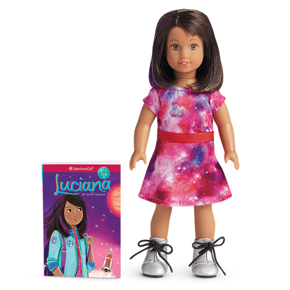 New American Girl Luciana Vega Mini Doll 2018 Girl Of The Year