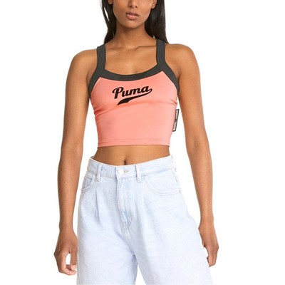 

Майка Puma Team без рукавов Женская розовая повседневная 536825-28, Розовый