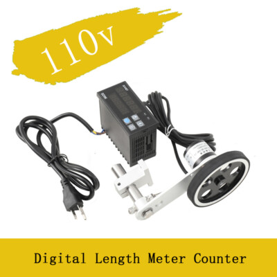 Digital Length Meter Counter Mechanical Length Counter Single Measure 0-999999m