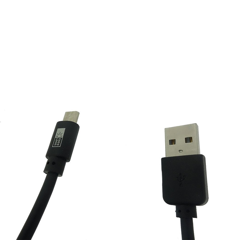 Bytech Deejay LED 6ft Micro USB Cable, Black (CLMCPLAT100)