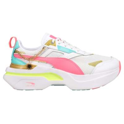 Puma Kosmo Rider I Am Joyful Женские белые кроссовки на шнуровке Повседневная обувь 38539