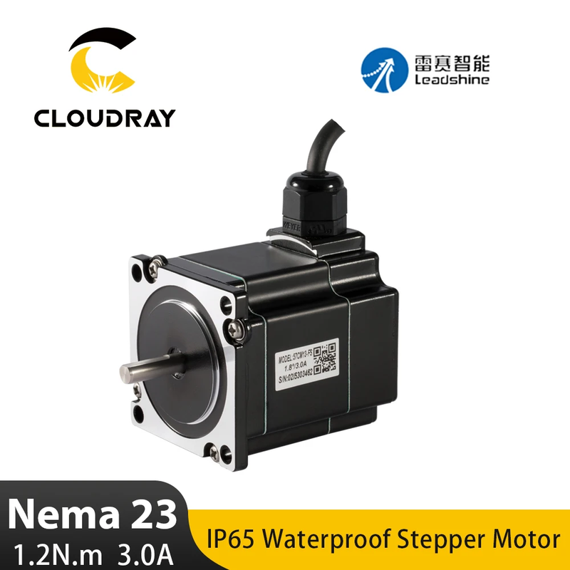 Leadshine Nema 23 IP65 Waterproof Stepper Motor 1.2N.m 3.0A 57CM13-FS Stepper M