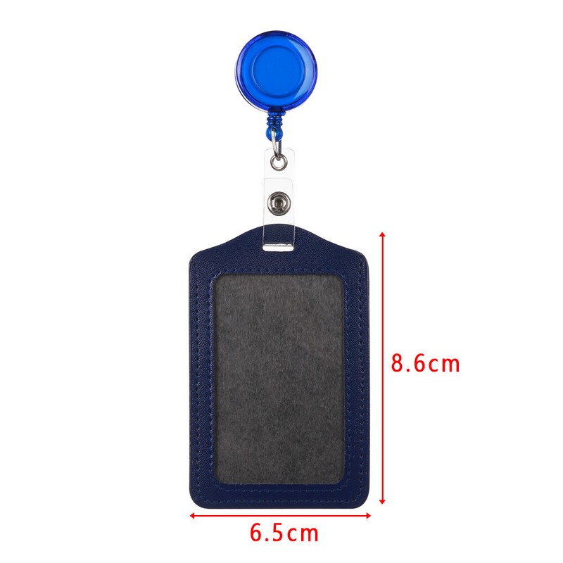 Safety No Zipper Tag Protective Shell Badge Case Office Supplies ID Card Holder