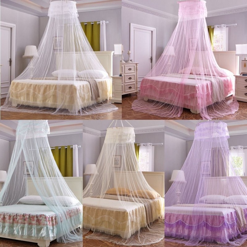 Netting Curtain Round Dome Mosquito Net Bedding